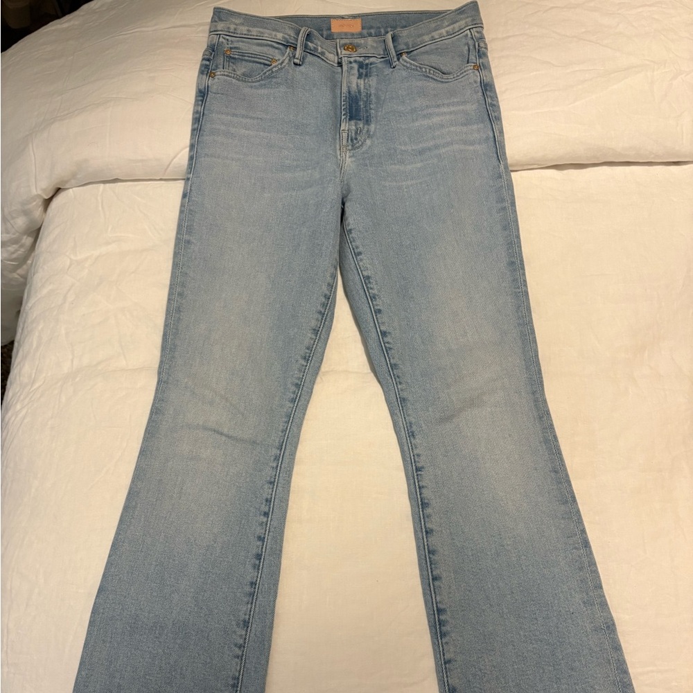 MOTHER Light Blue Flare Jeans NWOT